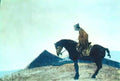Nicholas Roerich mongolian rider 1931 Art A4 Photo Print