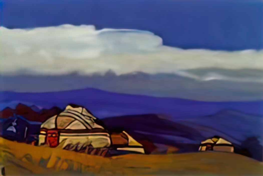 Nicholas Roerich mongoliya olun sume 1936 Art A4 Photo Print