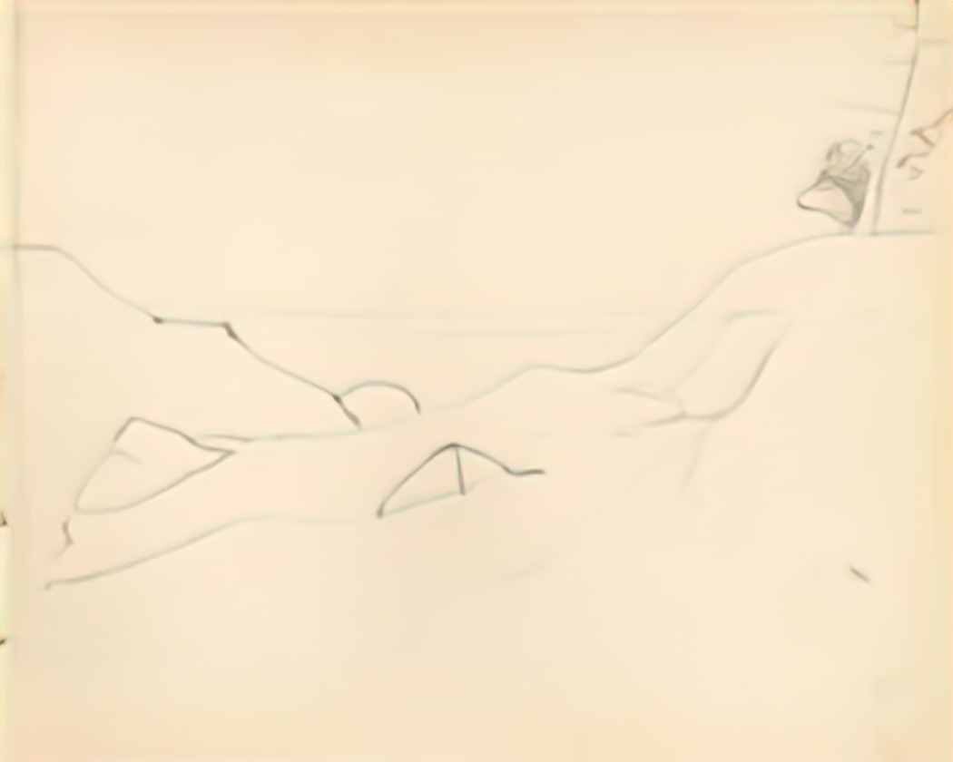 Nicholas Roerich monhigan study 1922 17 Art A4 Photo Print