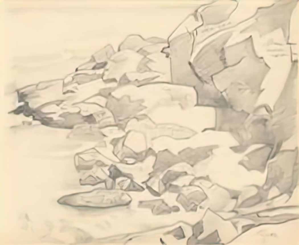 Nicholas Roerich monhigan study 1922 2 Art A4 Photo Print