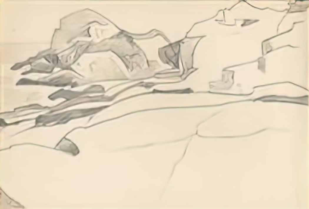 Nicholas Roerich monhigan study 1922 22 Art A4 Photo Print