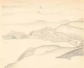Nicholas Roerich monhigan study 1922 3 Art A4 Photo Print