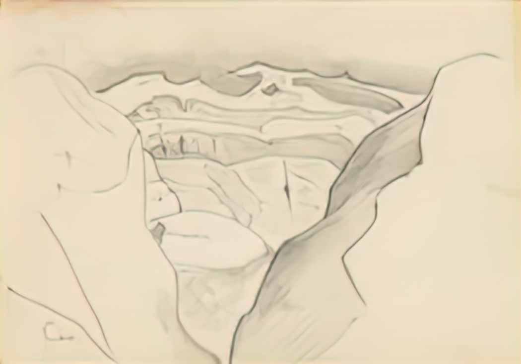 Nicholas Roerich monhigan study 1922 30 Art A4 Photo Print