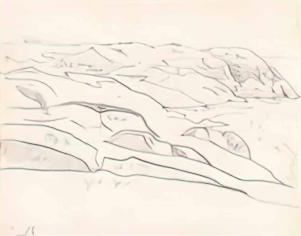 Nicholas Roerich monhigan study 1922 4 Art A4 Photo Print