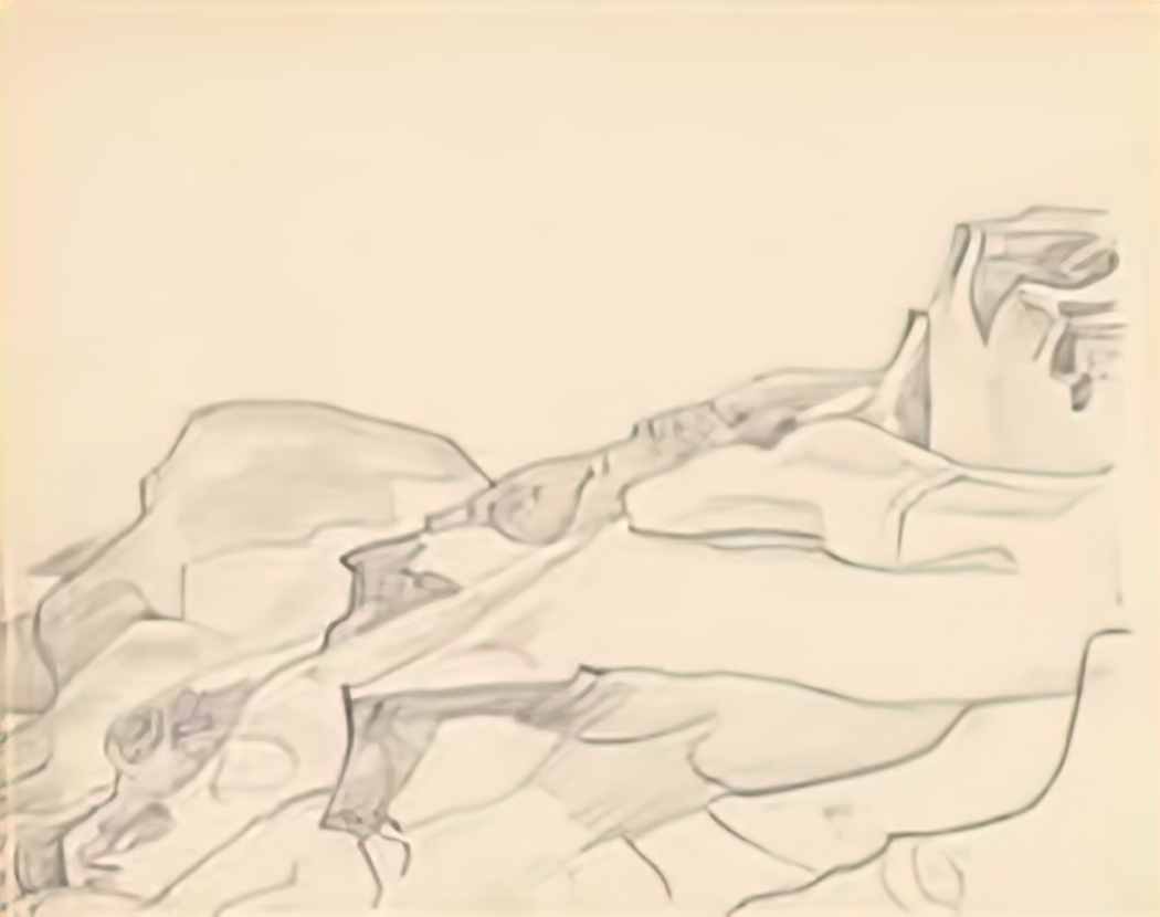 Nicholas Roerich monhigan study 1922 6 Art A4 Photo Print