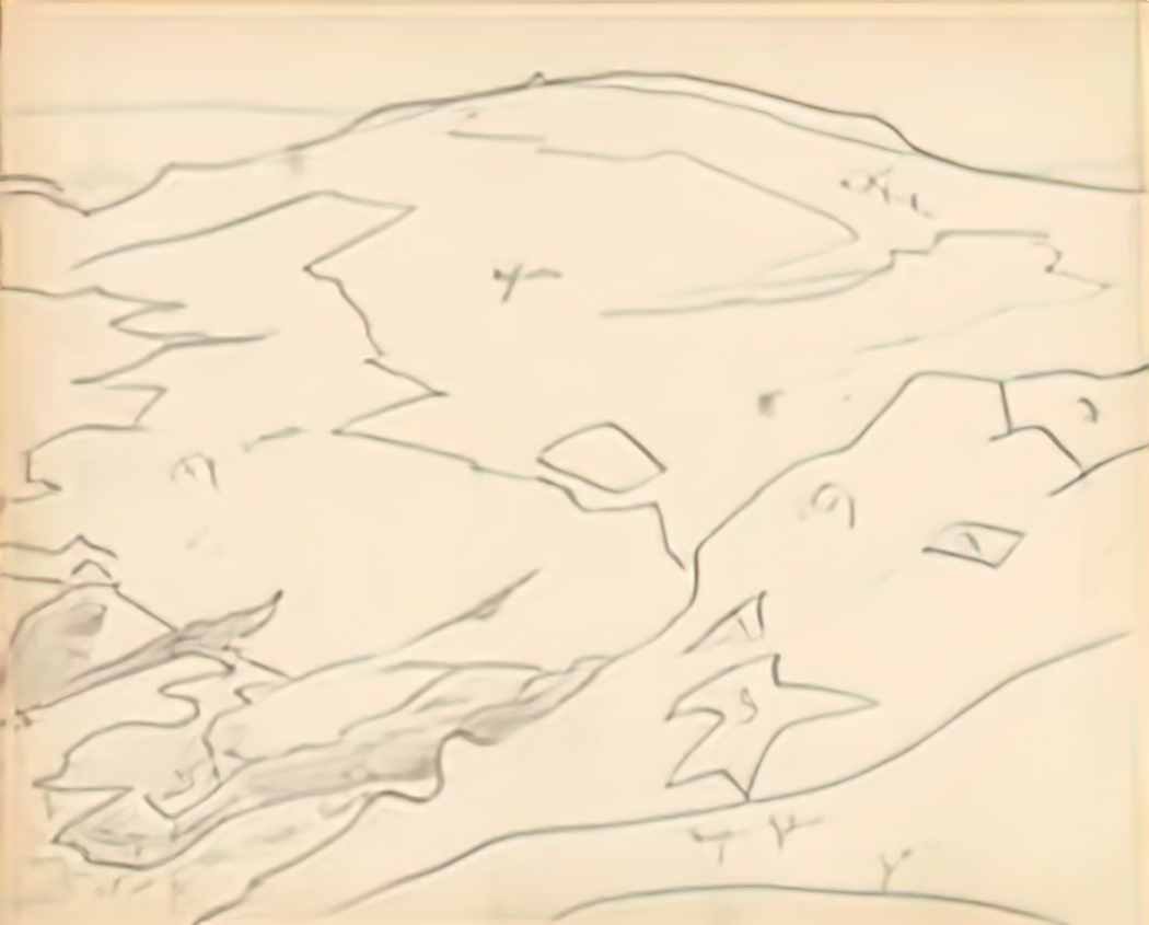 Nicholas Roerich monhigan study 1922 8 Art A4 Photo Print