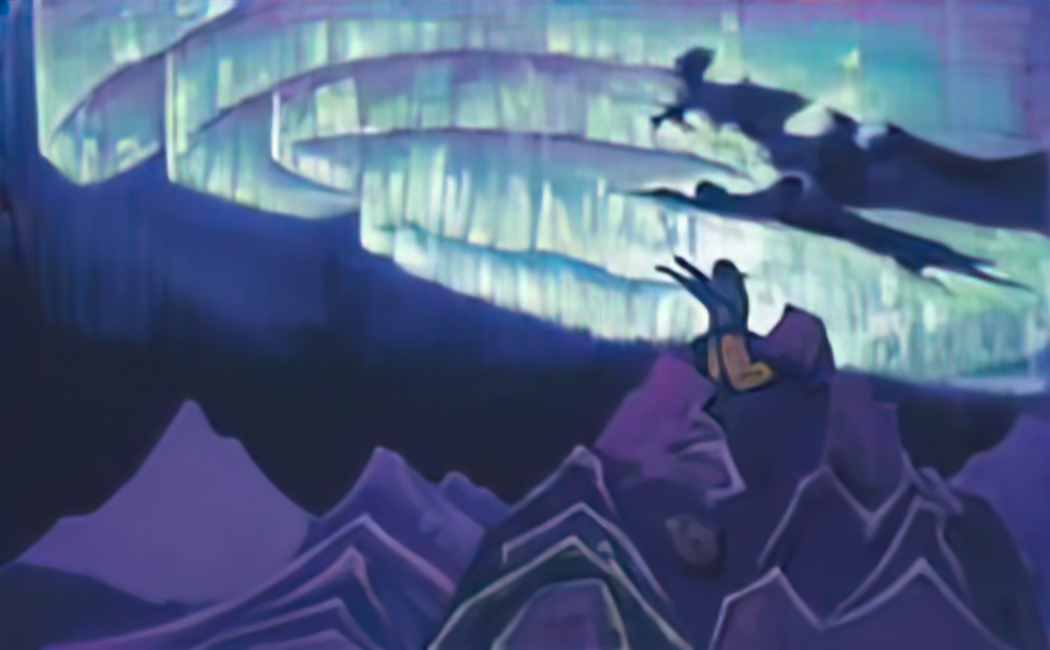 Nicholas Roerich moses the leader 1926 Art A4 Photo Print
