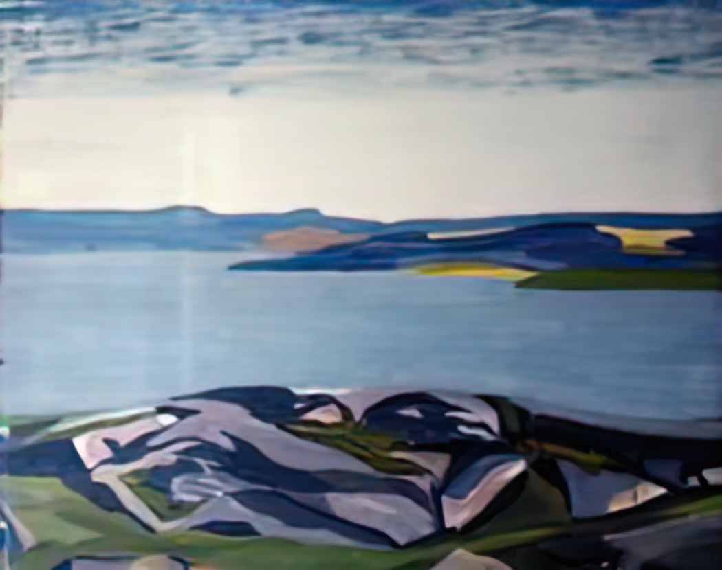 Nicholas Roerich mountain lake 1917 Art A4 Photo Print