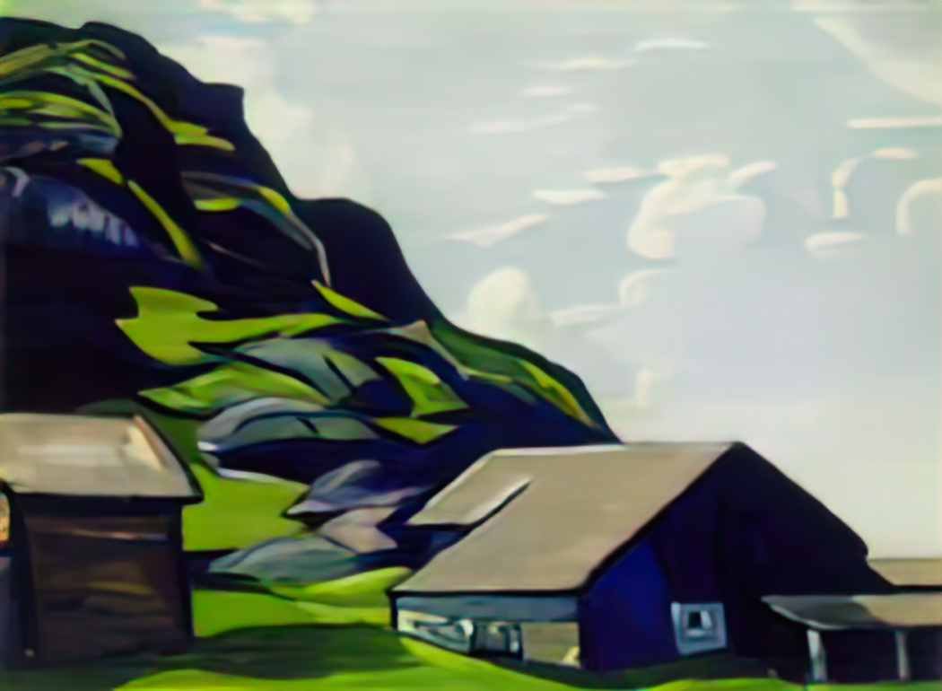 Nicholas Roerich mountain luton 1922 Art A4 Photo Print