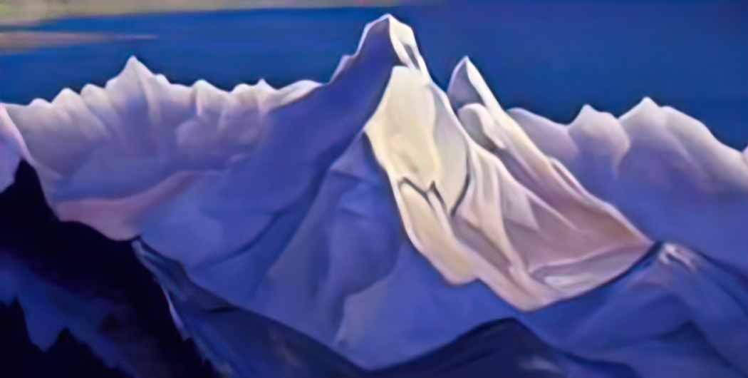 Nicholas Roerich nanda devi 1941 Art A4 Photo Print