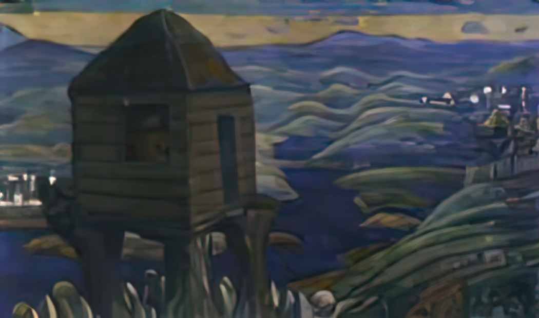 Nicholas Roerich nightingale the robber 1910 Art A4 Photo Print