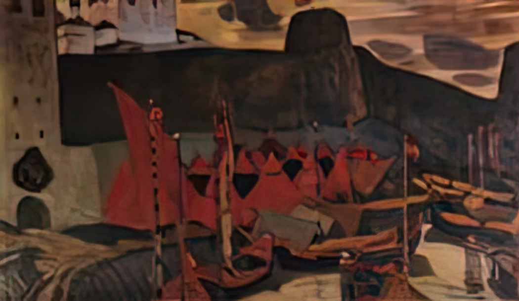 Nicholas Roerich old pskov 1904 Art A4 Photo Print