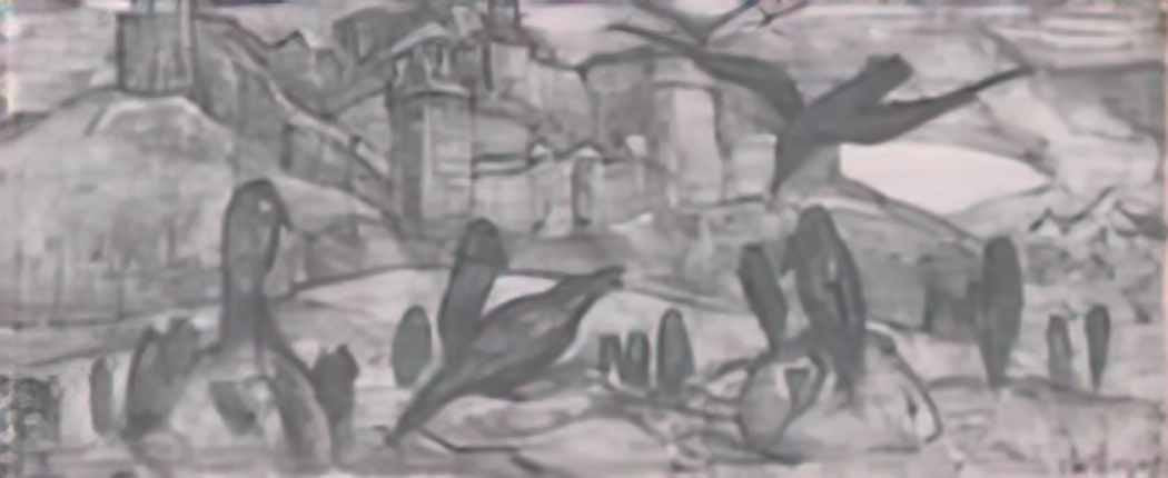 Nicholas Roerich ominous 1901 3 Art A4 Photo Print