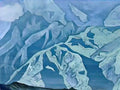 Nicholas Roerich on falut 1924 Art A4 Photo Print