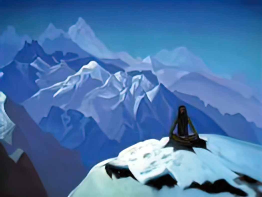 Nicholas Roerich on the heights tummo 1936 Art A4 Photo Print