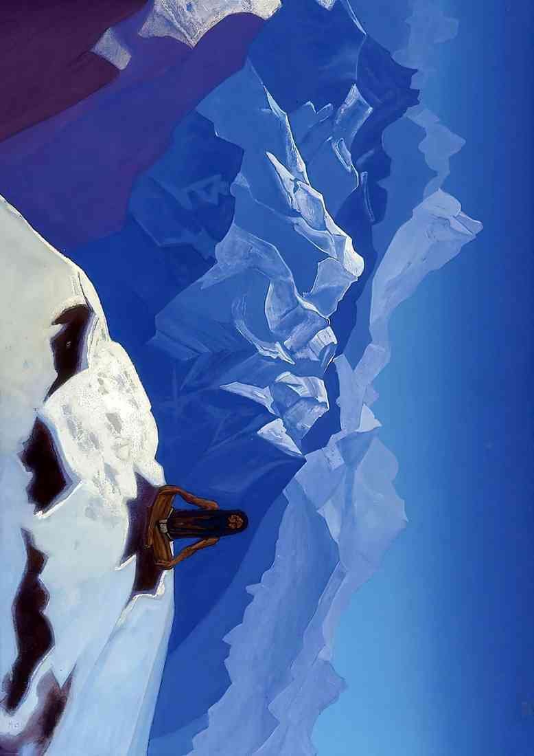 Nicholas Roerich on the heights tummo