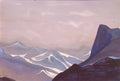 Nicholas Roerich pass suget 1936 Art A4 Photo Print