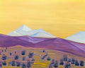Nicholas Roerich pass tangla Art A4 Photo Print