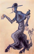 Nicholas Roerich pater devil 1912 Art A4 Photo Print