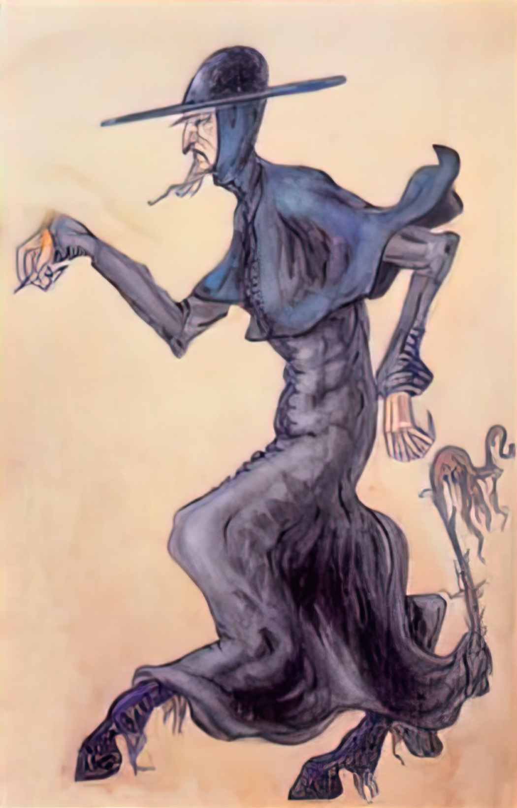 Nicholas Roerich pater devil 1912 Art A4 Photo Print