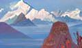 Nicholas Roerich path to kailas 1932 1 Art A4 Photo Print