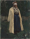 Nicholas Roerich pechora a half beleiver a setos woman 1903 Art A4 Photo Print