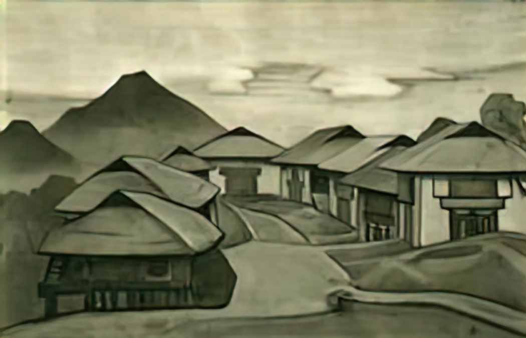 Nicholas Roerich pemaianze 1924 Art A4 Photo Print