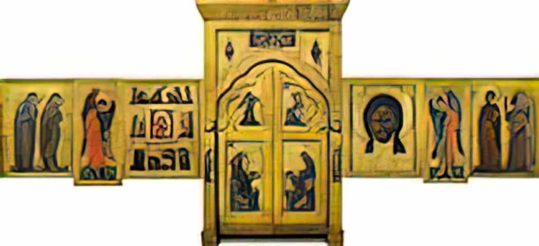 Nicholas Roerich perm iconostasis 1907 Art A4 Photo Print