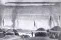 Nicholas Roerich polovtsian camp 1 Art A4 Photo Print