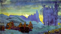 Nicholas Roerich pomeranians evening 1907 Art A4 Photo Print