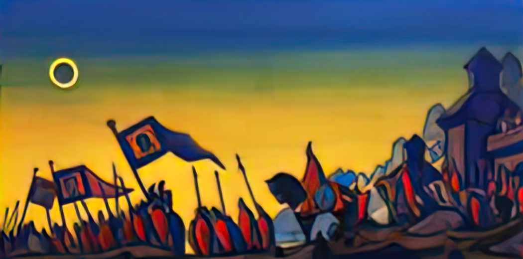 Nicholas Roerich prince igor campaign 1942 Art A4 Photo Print