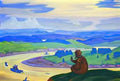 Nicholas Roerich procopius the righteous is praying of unknown navigating 1914 1 Art A4 Photo Print