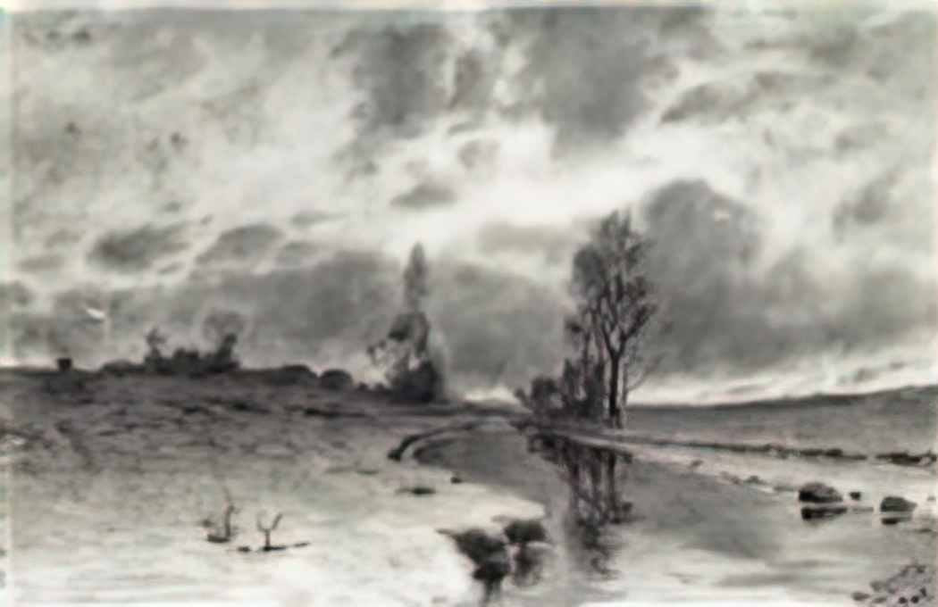 Nicholas Roerich river landscape 1892 Art A4 Photo Print