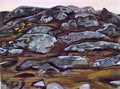 Nicholas Roerich rocks karelia 1917 Art A4 Photo Print