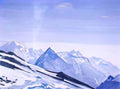 Nicholas Roerich rohtang pass 1931 Art A4 Photo Print