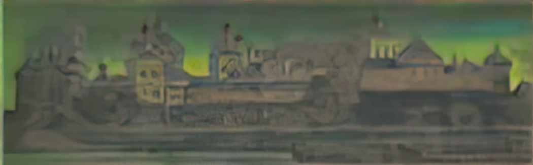 Nicholas Roerich rostov veliky kremlin 1922 Art A4 Photo Print