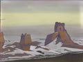 Nicholas Roerich ruins of a chinese fort 1926 Art A4 Photo Print