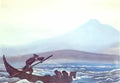 Nicholas Roerich runaways 1943 Art A4 Photo Print