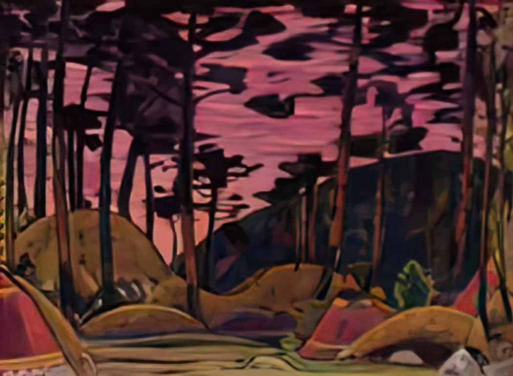 Nicholas Roerich sacred grove 1921 Art A4 Photo Print