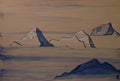 Nicholas Roerich sacred himalayas 1933 Art A4 Photo Print