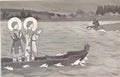 Nicholas Roerich saint boris and saint gleb Art A4 Photo Print