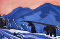 Nicholas Roerich saint sergius employees 1940 Art A4 Photo Print