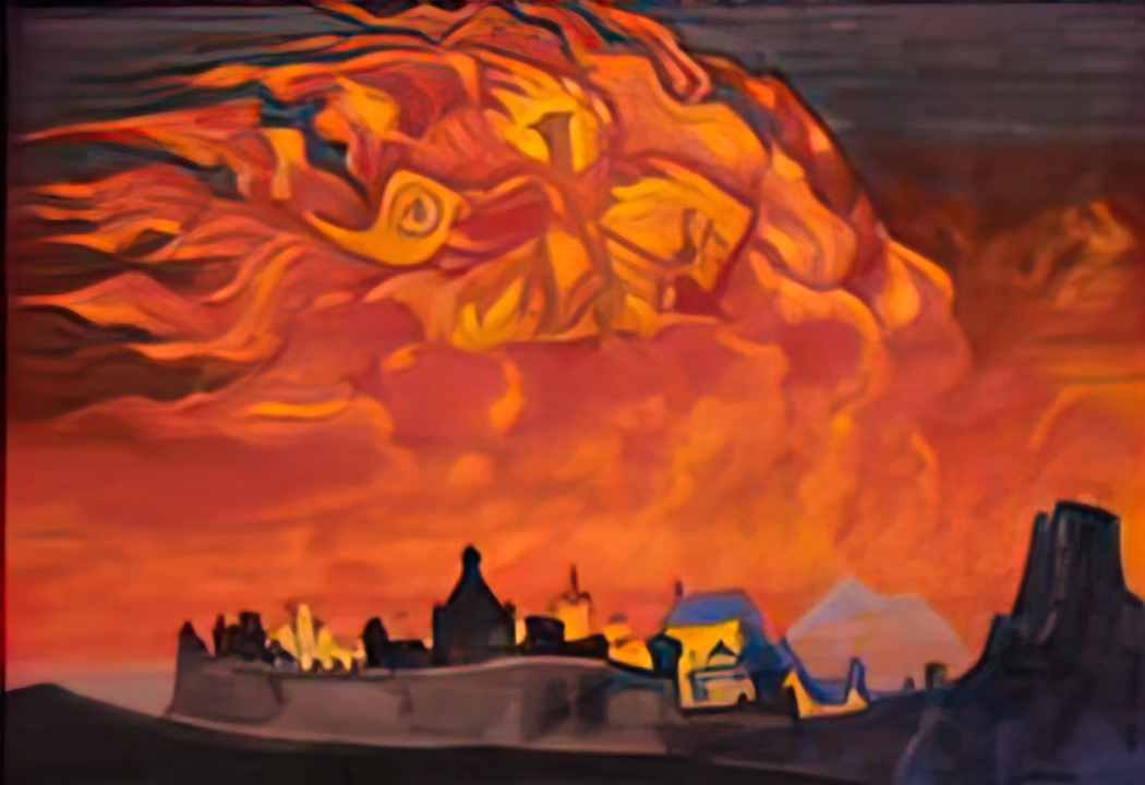 Nicholas Roerich saint sophia the almighty wisdom 1932 Art A4 Photo Print