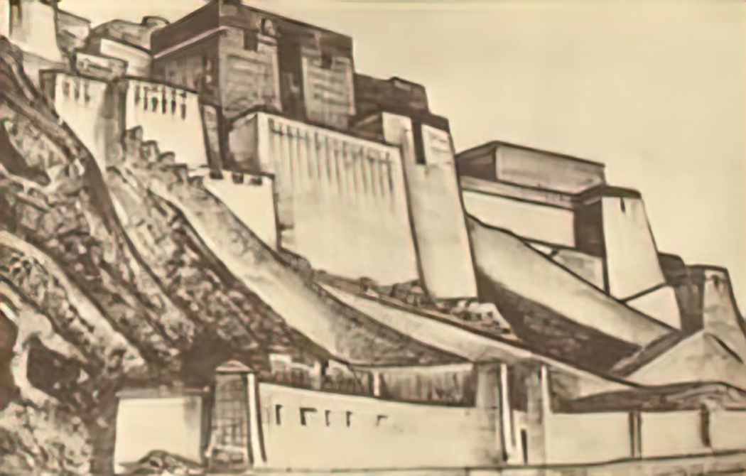 Nicholas Roerich sanctuaries 1924 Art A4 Photo Print