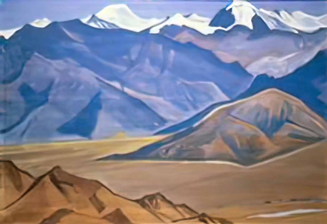 Nicholas Roerich sanctuaries and citadels 1925 5 Art A4 Photo Print