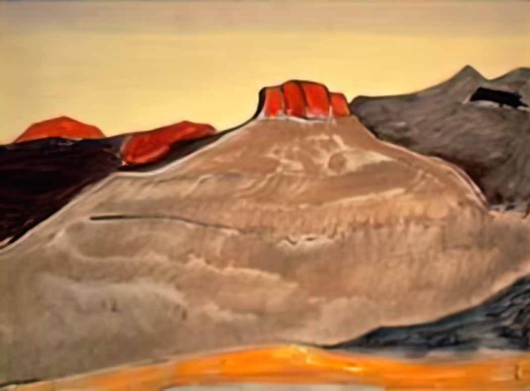 Nicholas Roerich santa fe 1921 Art A4 Photo Print