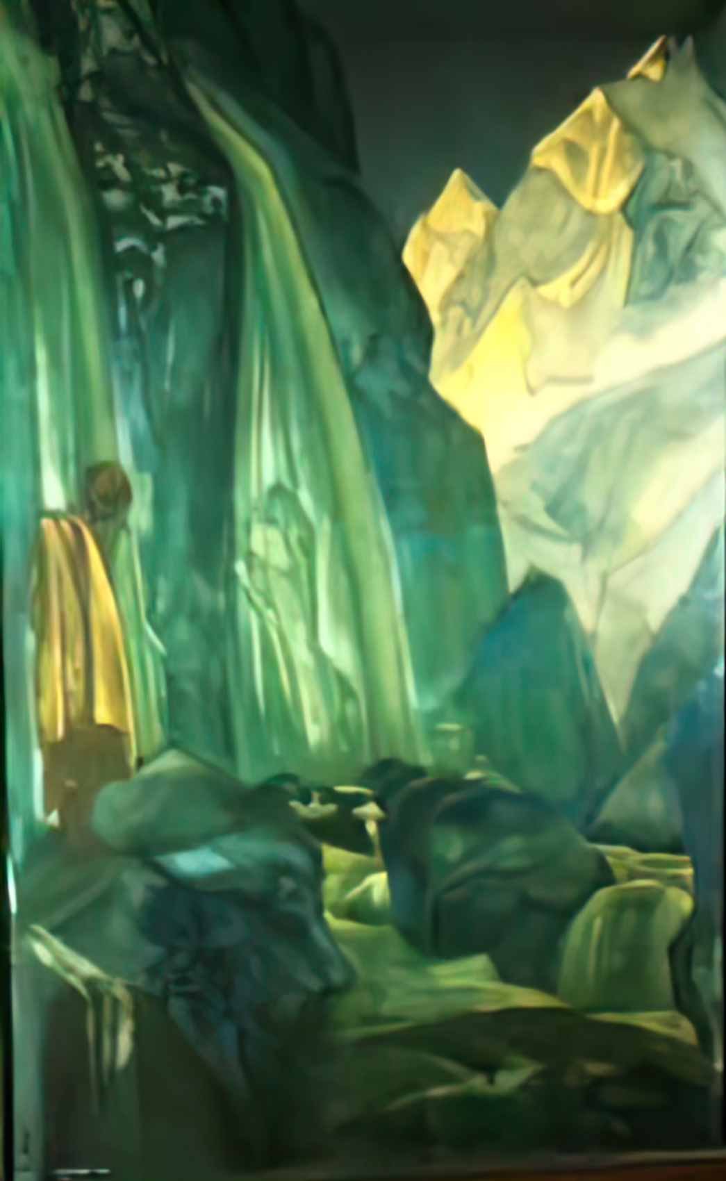 Nicholas Roerich santana 1928 Art A4 Photo Print