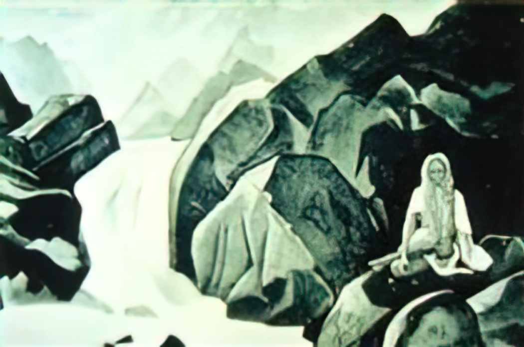 Nicholas Roerich santana Art A4 Photo Print