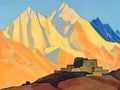 Nicholas Roerich sared himalayas 1933 1 Art A4 Photo Print