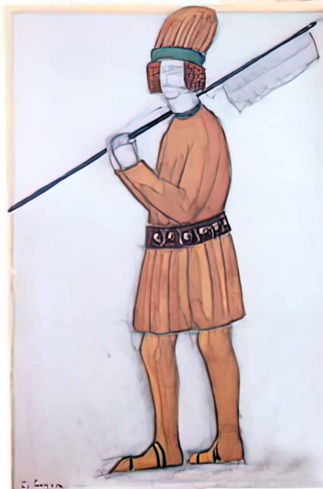 Nicholas Roerich servant 1912 Art A4 Photo Print